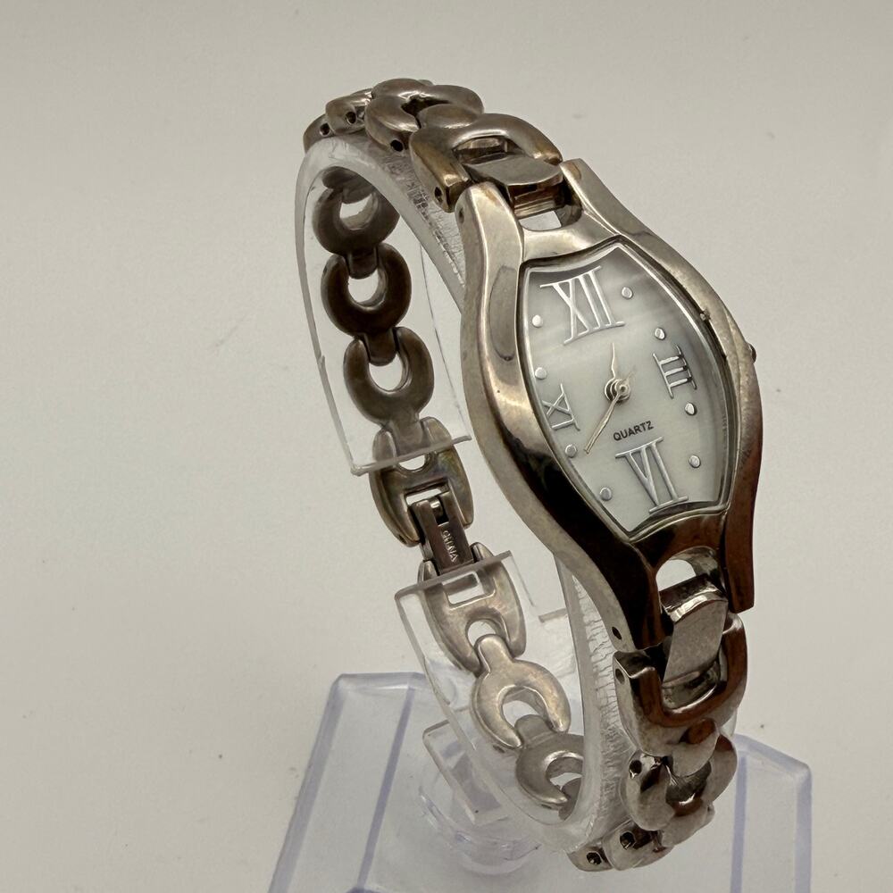 Elegant Vintage Tonneau Ladies Quartz Dress Watch Working New Battery